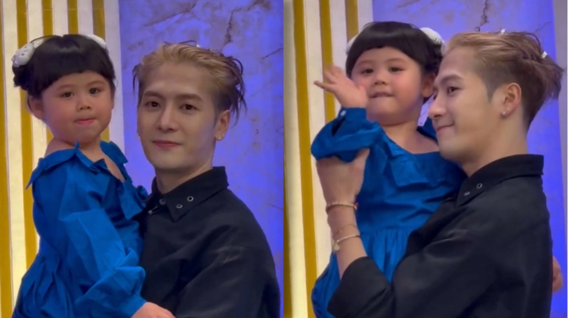 โมเมนต์น่ารัก "แจ็คสัน หวัง" อุ้ม "น้องเกล" แฟนๆ แซวสุดในรุ่น ชนะ 10 ทิศ