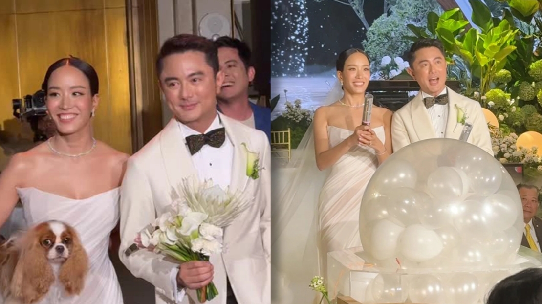 ชมภาพ วิน Sqweez Animal จูงมือ พิมพ์พัณ วิวาห์หวาน เพื่อนดารายินดีแน่นงาน
