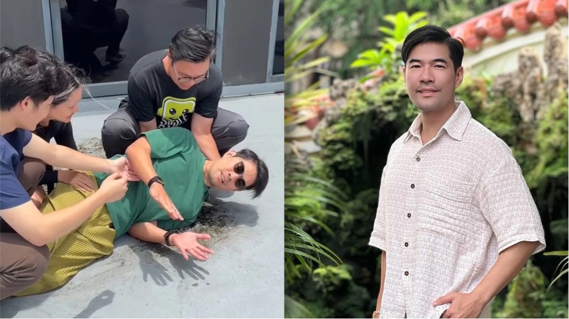เผยนาทีช็อก วู้ดดี้ วุฒิธร ลื่นล้มบนดาดฟ้าเต็มๆ แฟนๆ ส่งกำลังใจหายเจ็บไวๆ