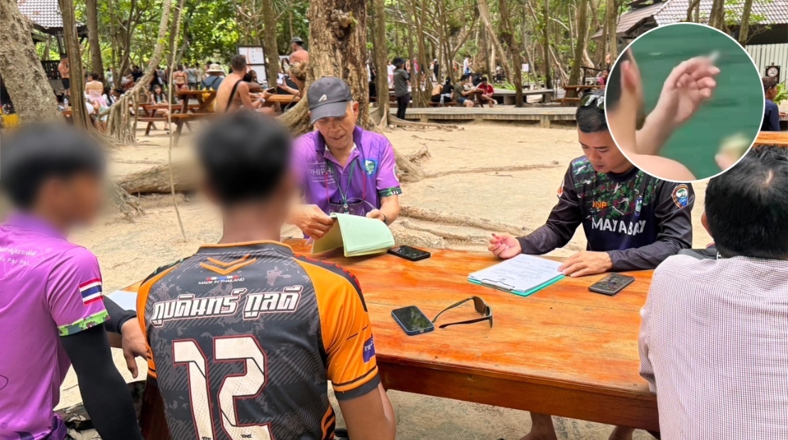 เจอแล้ว เรือพานักท่องเที่ยว "กินเบียร์" กลางทะเล สารภาพเป็นคนแจกเครื่องดื่มเอง