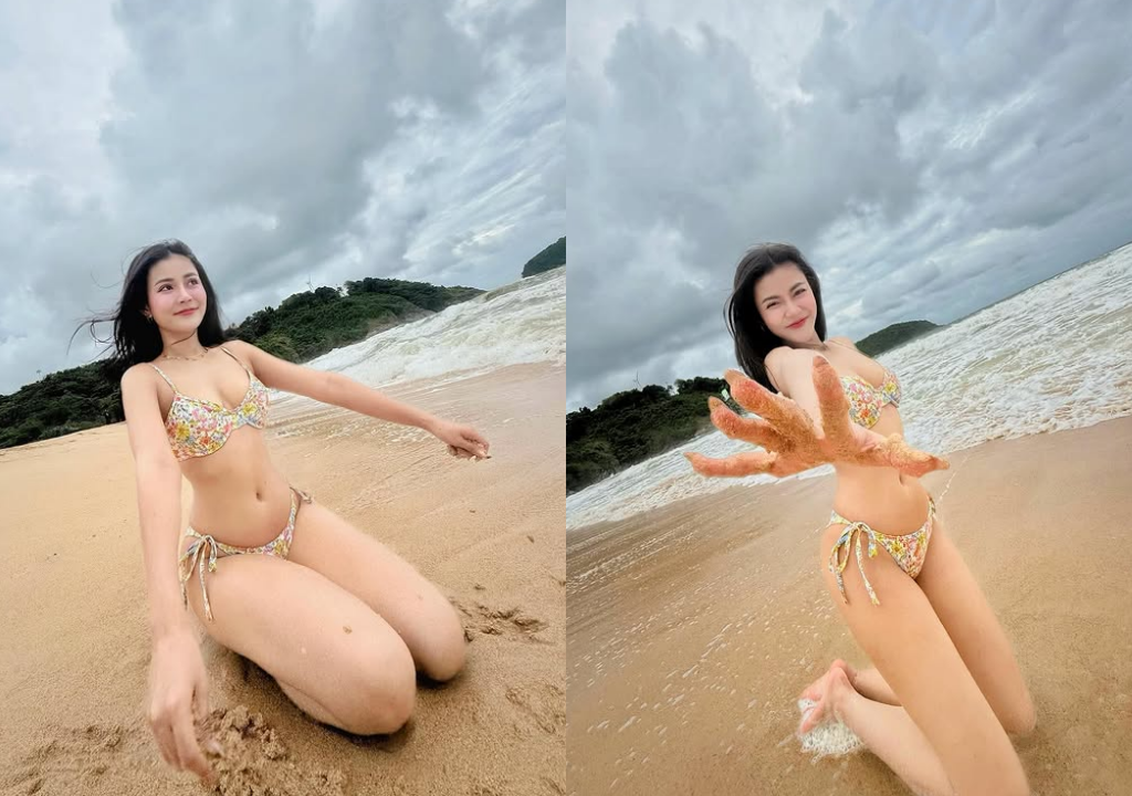 "ลำไย ไหทองคำ" เปิดภาพนุ่งบิกินี่ เช็กอินทะเลภูเก็ต อุ๊ย! ตากล้องใครกันนะ?