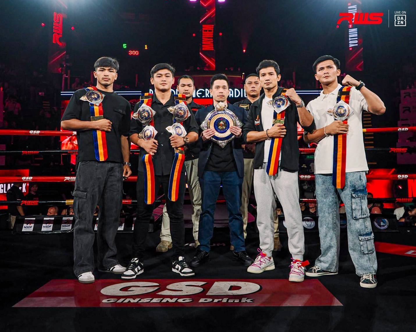 คู่มวยซูเปอร์ไฟต์ MAYHEM “พฤษภาฯ มหาโหด” หนึ่งล้านเล็ก - ตะเภาแก้ว, แสงมณี - ฉลาม!