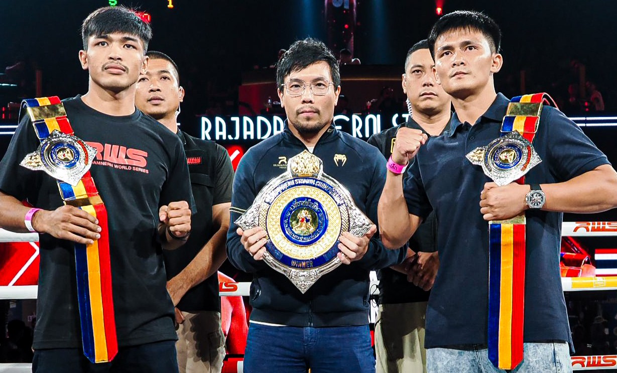 “ตะเภาแก้ว vs หนึ่งล้านเล็ก” ชิงบัลลังก์ราชันเวลเตอร์เวตราชดำเนิน RWS ซูเปอร์ไฟต์เงินล้าน เสาร์นี้!