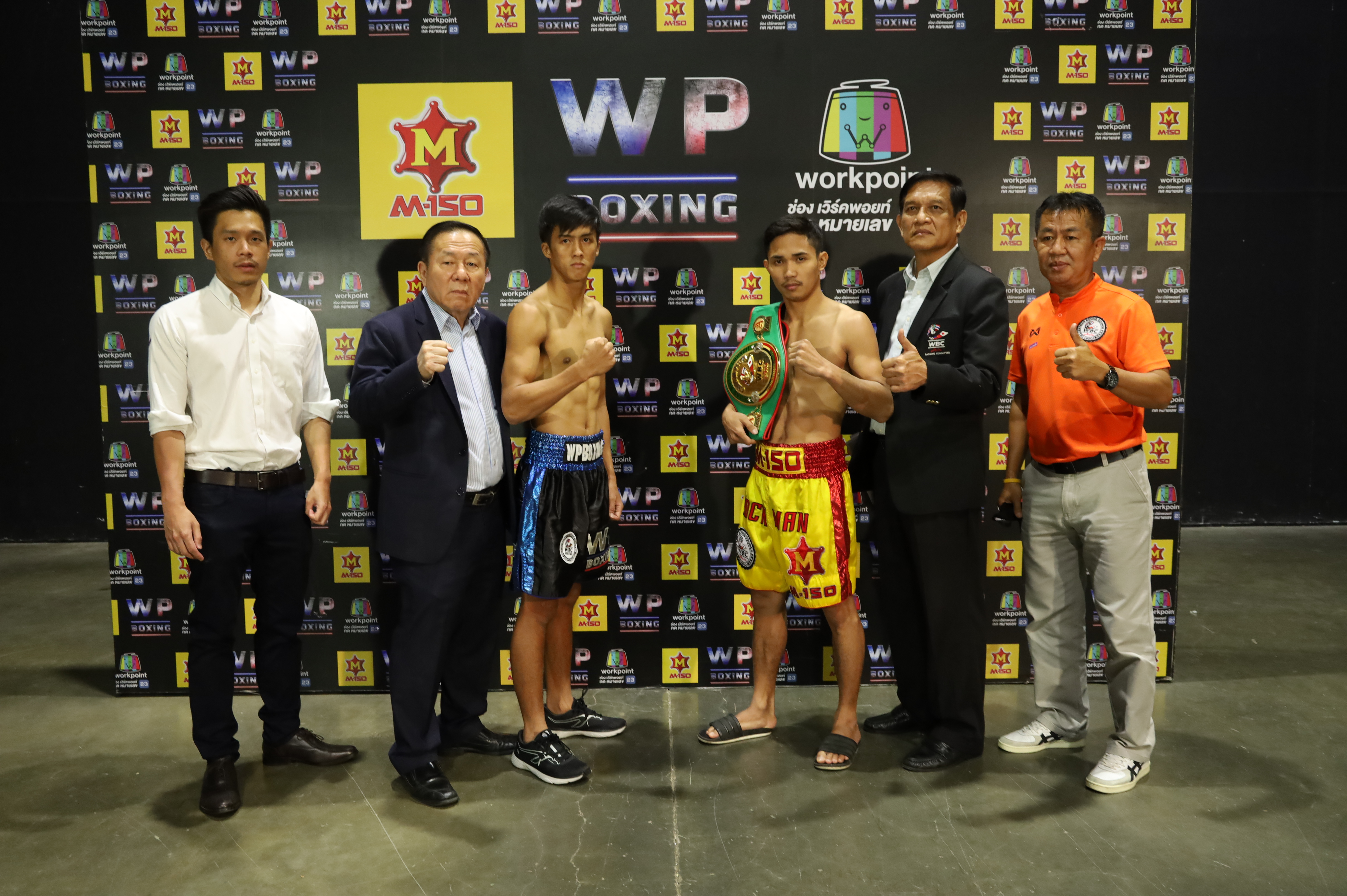 ชายน้อย ชั่งฉลุย พร้อมดวลหมัดปินส์ เสาร์นี้! WP Boxing เวิร์คพอยท์ 23 ยิงสด บ่าย 2.45น.