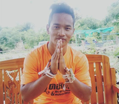 "แสนศักดิ์" กลับบ้านทำพิธีรับขวัญ