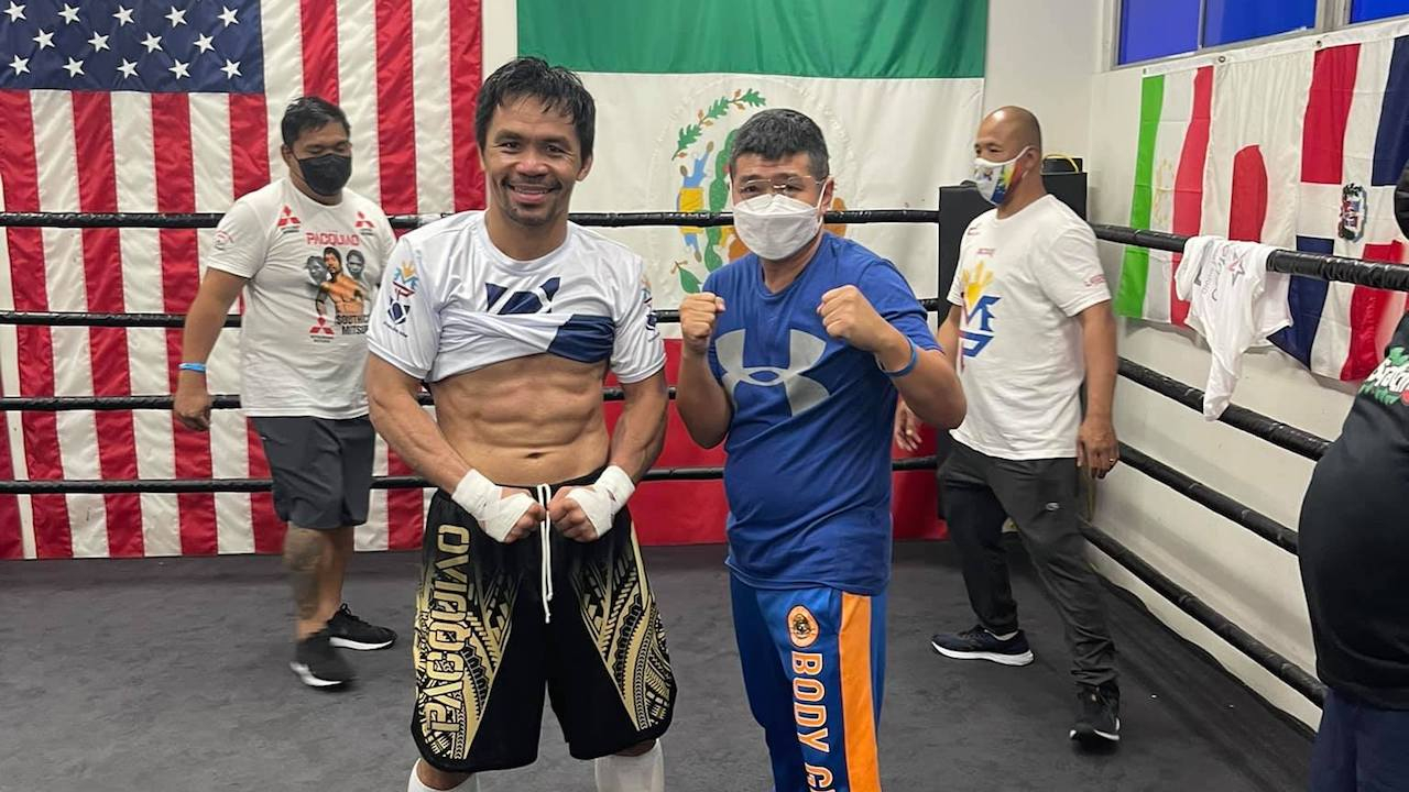 มิตรภาพแน่นแฟ้น "ปาเกียว" เชิญ "ฉัตรชัย" ร่วมเชียร์ไฟต์สำคัญที่สหรัฐฯ