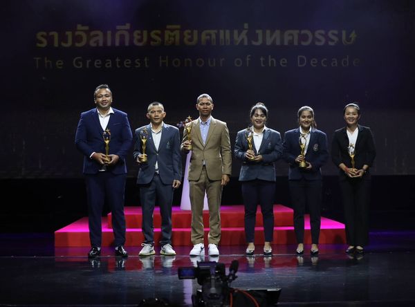 เชิดชูเกียรติ! "สุดยอดนักกีฬาไทย" งาน "3ทศวรรษ" สมาคมนักข่าวช่างภาพกีฬาฯ
