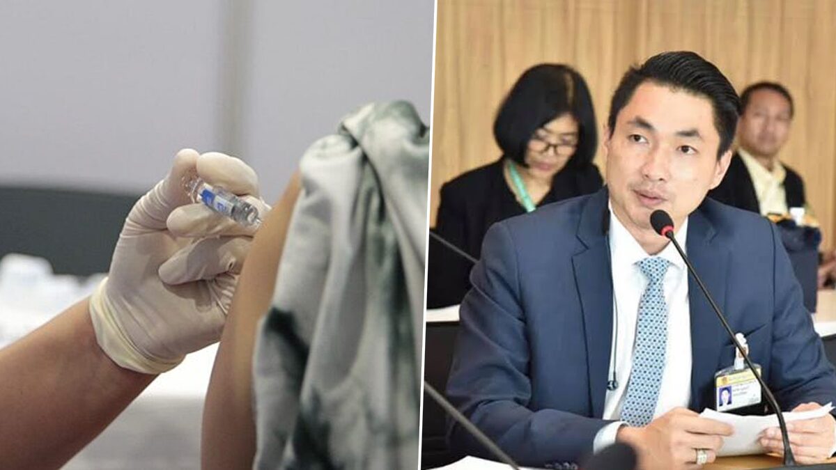 ส.ส.ภูมิใจไทย โวยจัดลำดับฉีดวัคซีน หลัง กาญจน์ อยู่นอกสายตา ทั้งที่ติดเมียนมา-เป็นเมืองเที่ยว