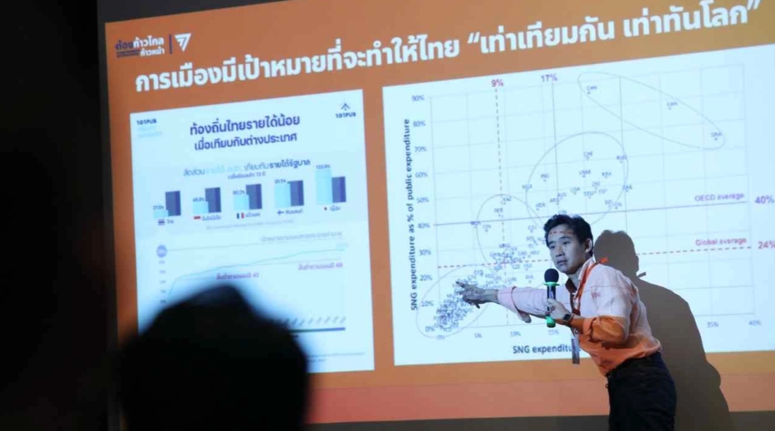 "ก้าวไกล" รับไม้ต่อ คณะก้าวหน้า "พิธา" ย้ำ กระจายอำนาจสู่การเปลี่ยนประเทศ