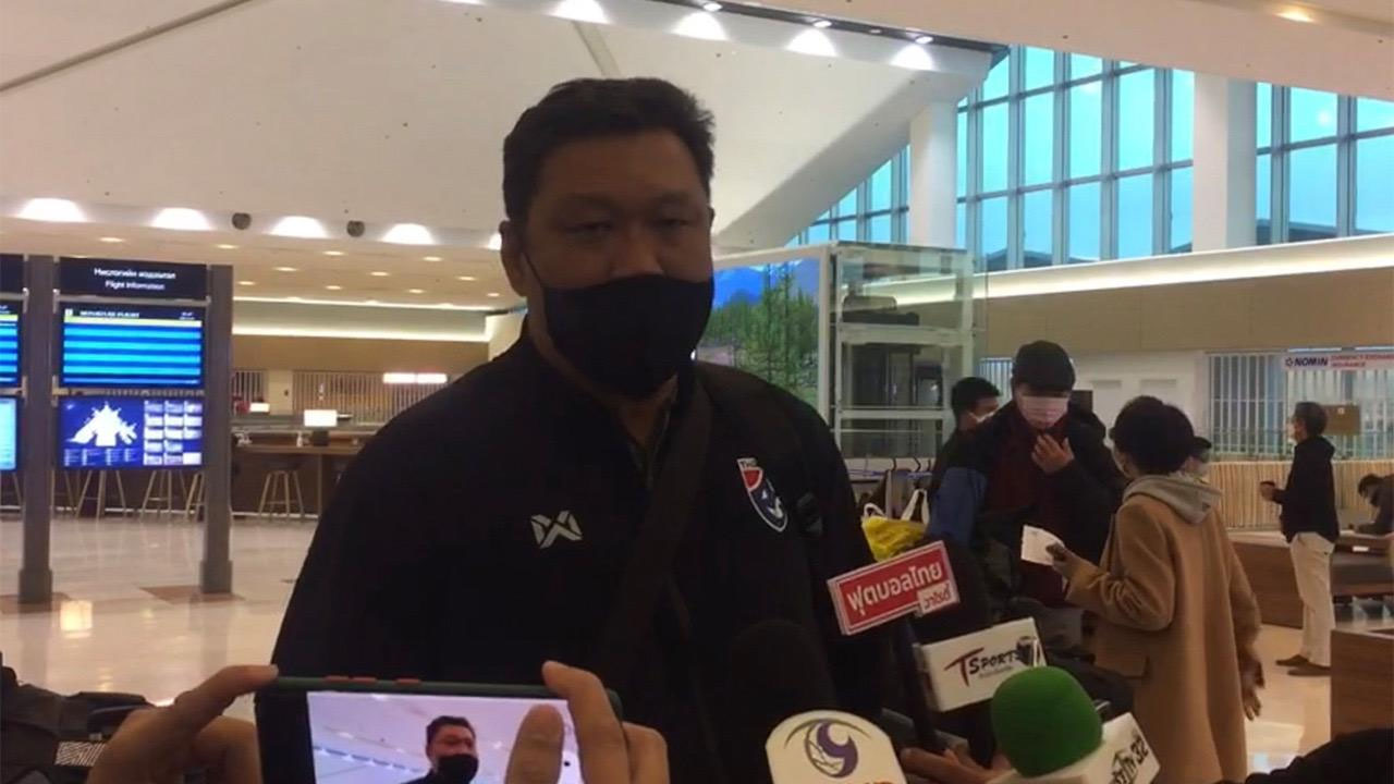 "วรวุธ ศรีมะฆะ" หัวหน้าผู้ฝึกสอน "ทีมชาติไทย" ยู-23 ออกมาเผยถึงกระแสที่ว่าทีมต้องพึ่ง "สปป.ลาว" เพื่อเข้ารอบสุดท้ายในศึก ฟุตบอลชิงแชมป์เอเชีย ที่อุซเบกิสถาน
