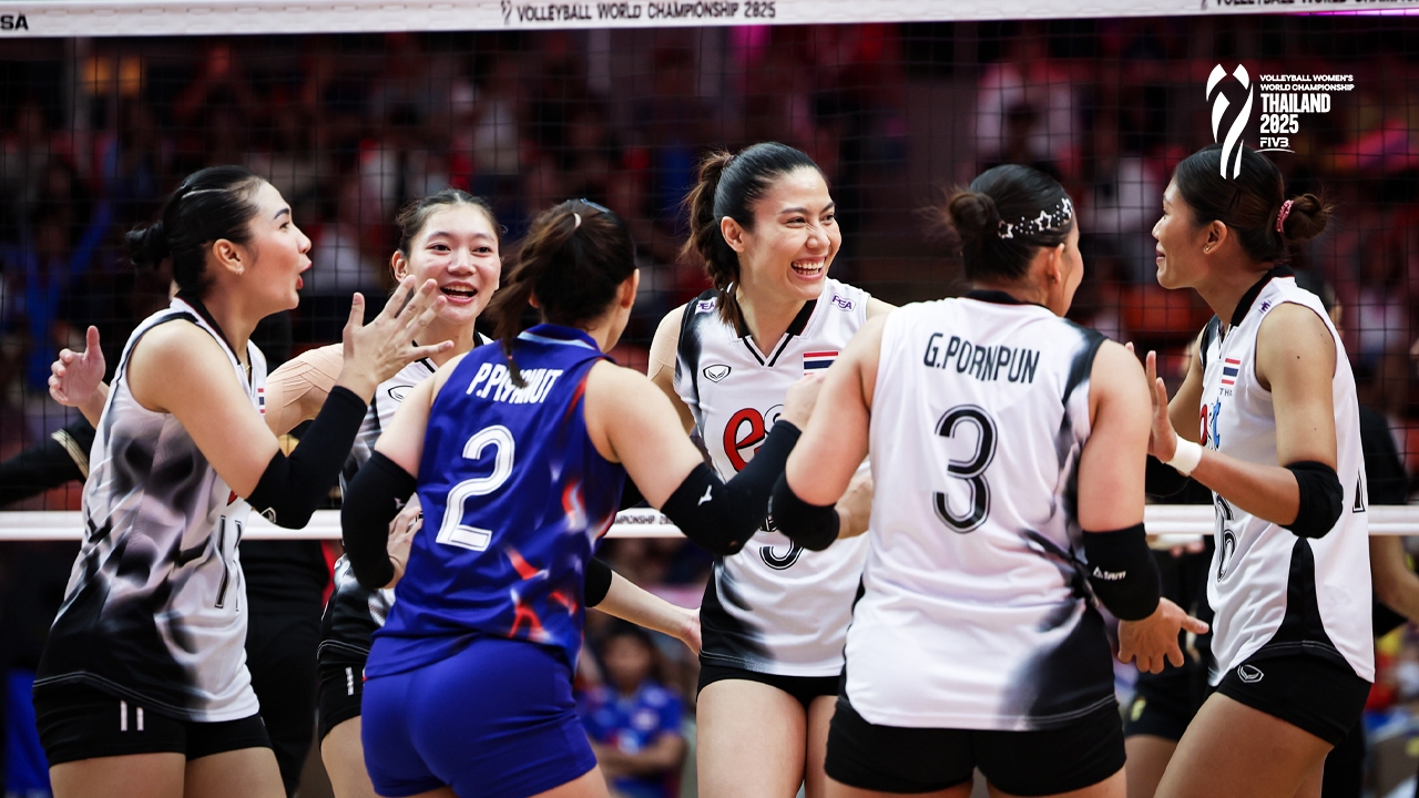 วอลเลย์บอลหญิงทีมชาติไทย ชนะ อียิปต์ นำจ่าฝูงกลุ่มเอ ศึกชิงแชมป์โลก 2025