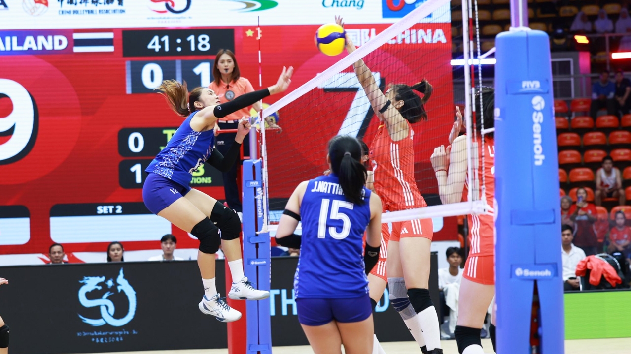วอลเลย์บอลหญิงอุ่นเครื่อง ไทย VS จีน “ทีมชาติไทย” พ่ายก่อนเปิดศึก ชิงแชมป์โลก 2025