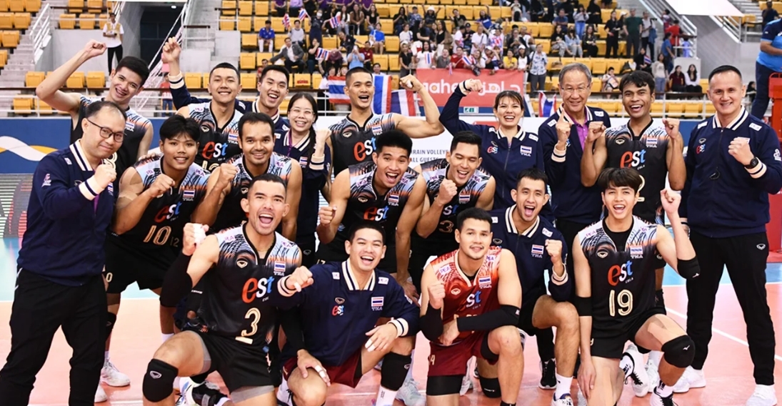 “วอลเลย์บอลชายไทย” ผ่านด่าน “ไต้หวัน” ลิ่วชน “ฟิลิปปินส์” ชิงที่ 9 “ชาเลนจ์ คัพ 2024”