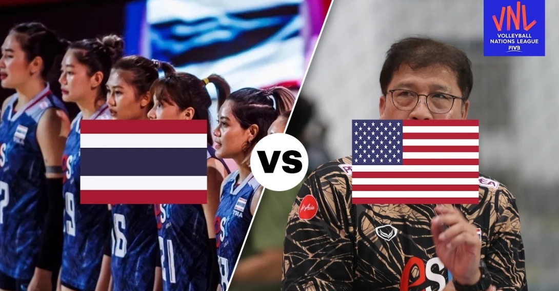 เปิดสถิติ 5 ครั้งหลังสุด "วอลเลย์บอลหญิงทีมชาติไทย" VS "สหรัฐฯ" 