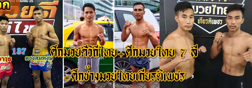 ศึกมวยดีวิถีไทย+ศึกมวยไทย7สี+ศึกช้างมวยไทยเกียรติเพชร